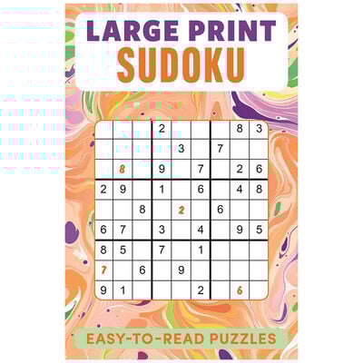 Large Print Sudoku image number 1