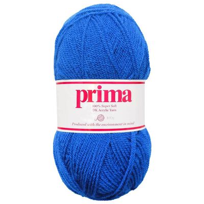 Prima DK Acrylic Wool: Royal Blue Yarn 100g image number 1