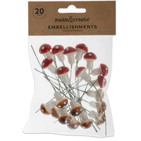 Mini Toadstools: Pack of 20