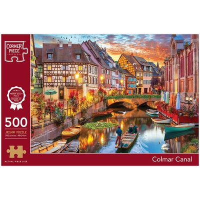 Colmar Canal 500 Piece Jigsaw Puzzle image number 1