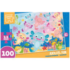 Axolotl Fun 100 Piece Jigsaw Puzzle image number 1