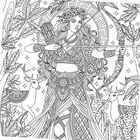 Goddess: Mindful Colouring image number 2