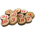 Wood Advent Numbers: Pack of 24 image number 2