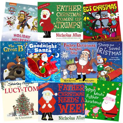 Father Christmas Fun: 10 Kids Picture Books Bundle image number 1