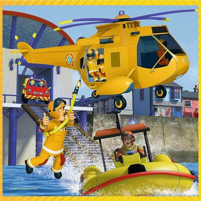 Fireman Sam in Action 3-in-1 Jigsaw Puzzle image number 4