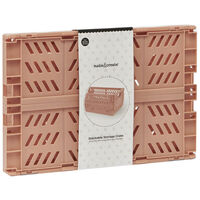 Stackable Storage Crate: Dark Pink