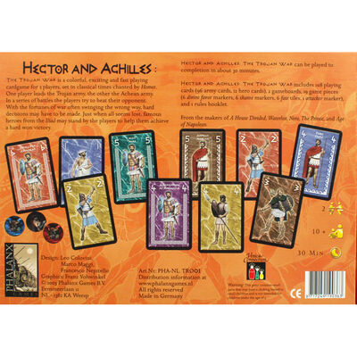 Hector and Achilles Strategy Card Game image number 4