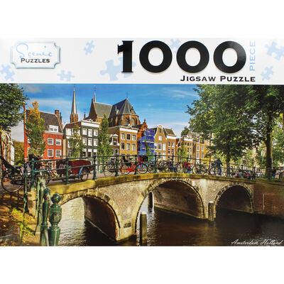 Amsterdam Holland 1000 Piece Jigsaw Puzzle image number 2