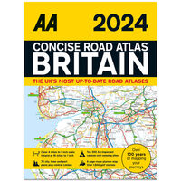 AA Concise Road Atlas Britain 2024