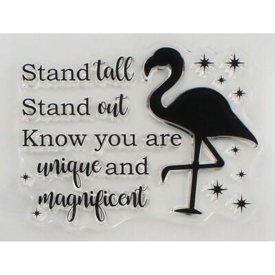 Crafters Companion Clear Acrylic Stamp - Stand Tall image number 2