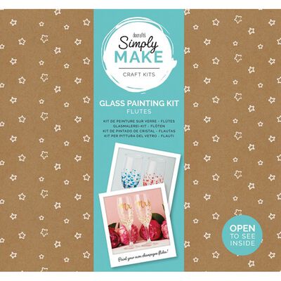 Simply Make - Glass Painting Flute Kit image number 1