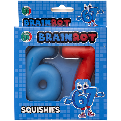 Brainrot 6-7 Squishies: Pack of 2 image number 1