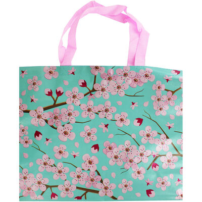 Cherry Blossom Giant Reusable Shopping Bag image number 1
