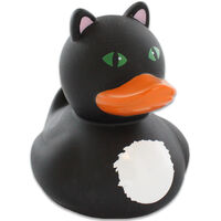 Halloween Rubber Duck: Black Cat