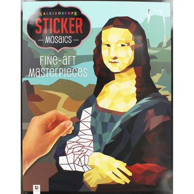Kaleidoscope Sticker Mosaics: Fine Art Masterpieces By Hinkler Books