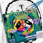 Splat Planet Pop Art Giant Painting By Numbers: Sloth image number 3