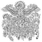 Flower Fantasy: A Colouring Journey Through Fantastic Florals image number 2