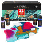 Arteza Pouring Acrylic Paint Assorted Colors: Pack of 32 image number 1