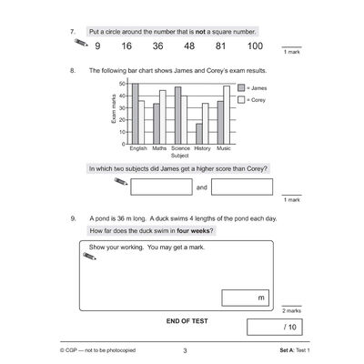 KS2 Maths SAT Buster: 10-Minute Tests image number 3