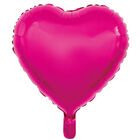 18 Inch Pink Heart Helium Balloon image number 1