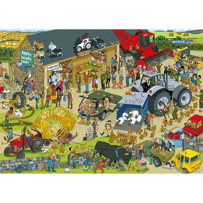 Diddly Squat Farm 1000 Piece Jigsaw Puzzle image number 3