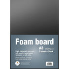 A3 Black Foamboard Sheets - Pack of 5 image number 1