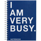 A6 I Am Very Busy Notebook image number 1