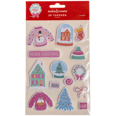 Christmas 3D Paper Toppers image number 3