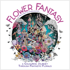 Flower Fantasy: A Colouring Journey Through Fantastic Florals image number 1