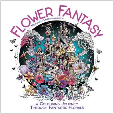 Flower Fantasy: A Colouring Journey Through Fantastic Florals image number 1