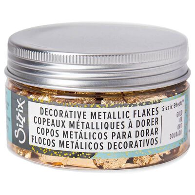 Effectz Decorative Metallic Flakes 0.8g: Gold image number 1