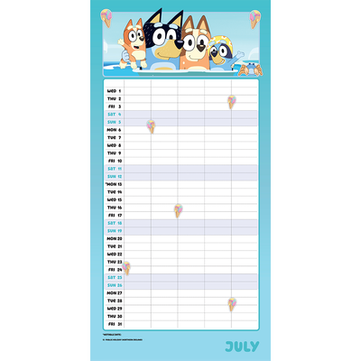 2026 Bluey Family Organiser image number 4