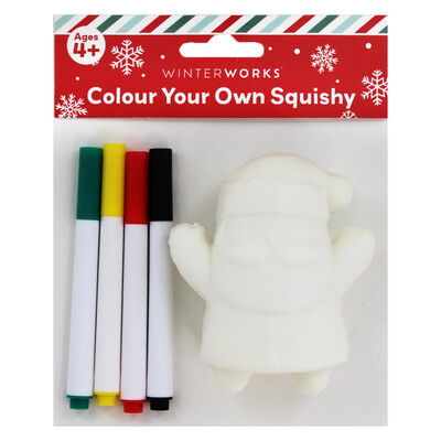 Colour Your Own Christmas Squishy image number 1