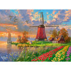 The Red Windmill 500 Piece Jigsaw Puzzle image number 2