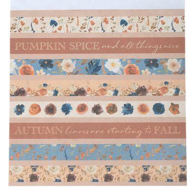 Autumn Bloom Design Pad: 6 x 6 Inches image number 5