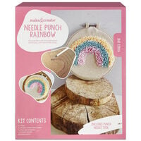 Needle Punch Rainbow Craft Kit