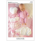 Hayfield Bonus DK: Doll Set Knitting Pattern 3072 image number 1