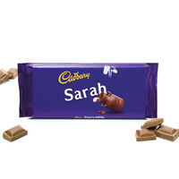 Cadbury Dairy Milk Chocolate Bar 110g - Sarah