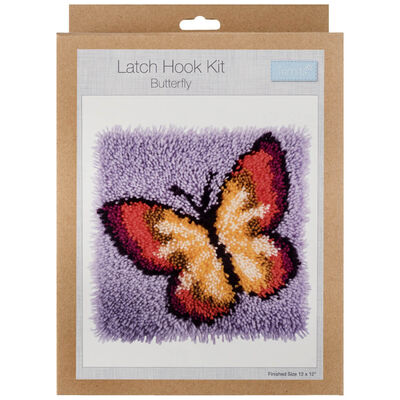 Latch Hook Kit: Butterfly image number 1