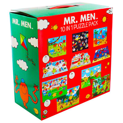 Mr Men 10-in-1 Jigsaw Puzzle Pack image number 1