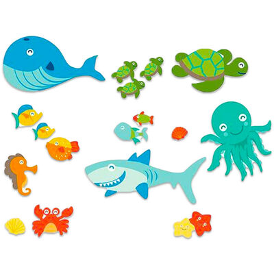 Sea Life Wall Stickers image number 1
