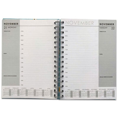 A5 Bumble Bees 2022-2023 Day to View Academic Diary image number 2