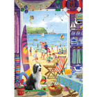 View from the Beach Hut 1000 Piece Jigsaw Puzzle image number 2