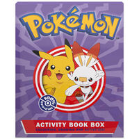 Pokemon Activity Book Box