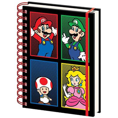 A5 Super Mario Notebook image number 1
