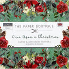Once Upon a Christmas Scene and Sentiment Toppers Pad - 5x5 Inch image number 1
