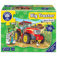 Big Tractor 25 Piece Floor Jigsaw Puzzle
