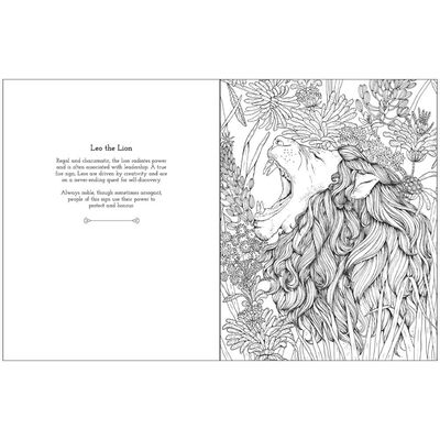 Astrology Colouring image number 2