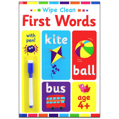 Wipe Clean: First Words image number 1