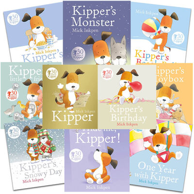 Kipper the Dog: 10 Kids Picture Book Bundle image number 1